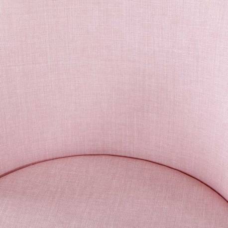 Sillas para salón Atlanta color rosa modernas 78x51x55 cm