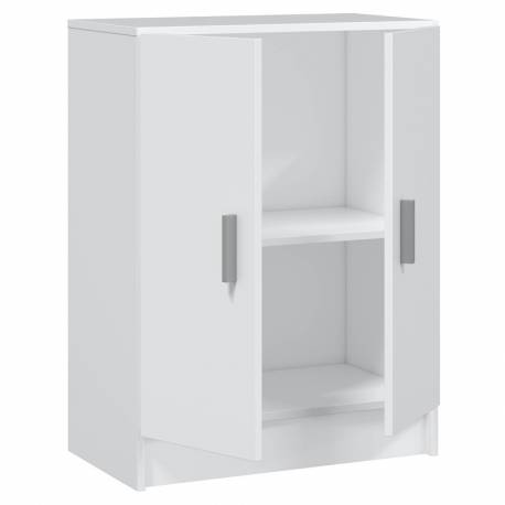 Composición armarios auxiliares 3 color blanco