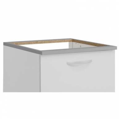 Marco Encimera Cocina gris