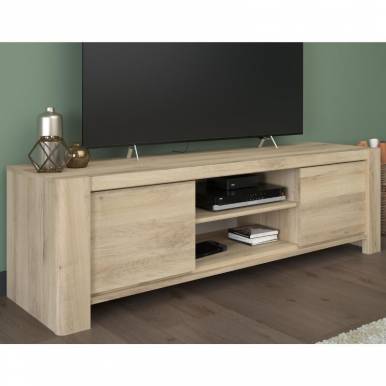 Mesa Para TV en color Roble...