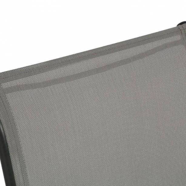 Silla exterior Aluminio Gris 56x87x65