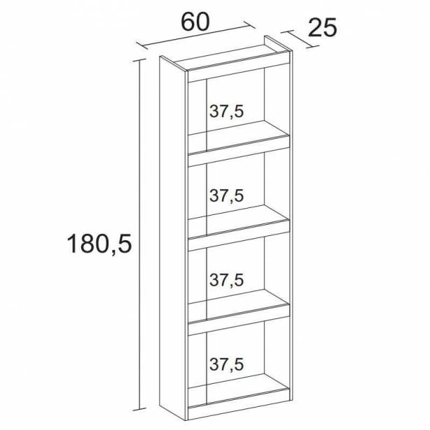 Mueble salón comedor Elis básico