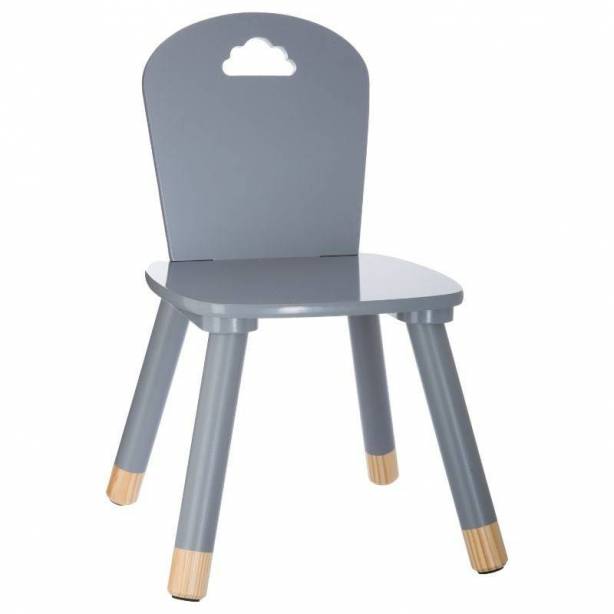 Mesa infantil Melamina - Madera Gris - Madera Claro