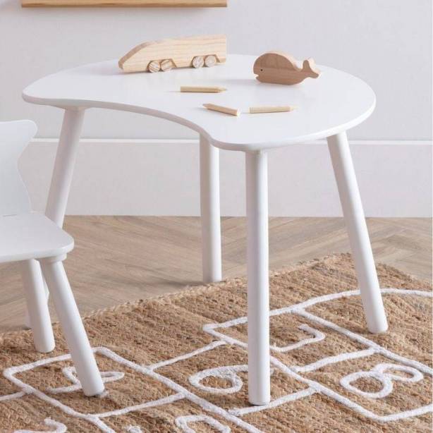 Mesa infantil Melamina - Madera Blanco 60x43x50