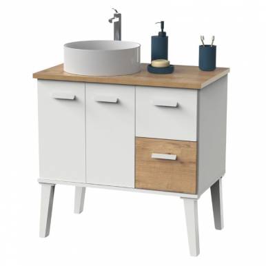 Mueble baño Acqua con patas