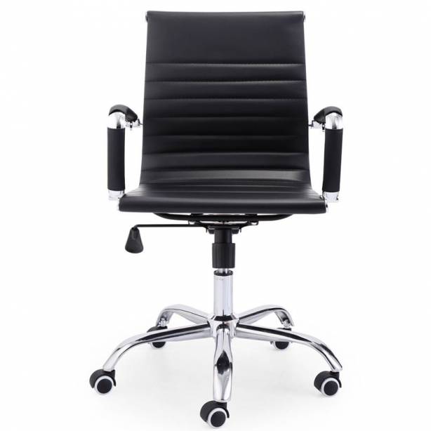 Silla oficina Negro 64x99x64