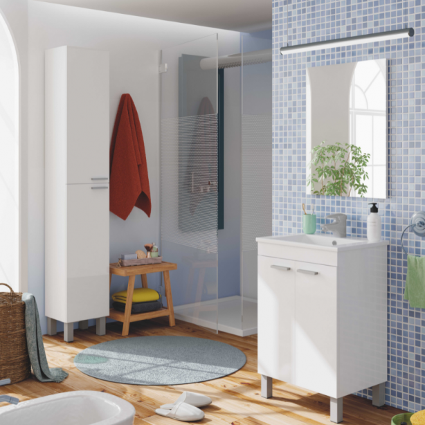 Mueble baño con lavabo 50x80x40