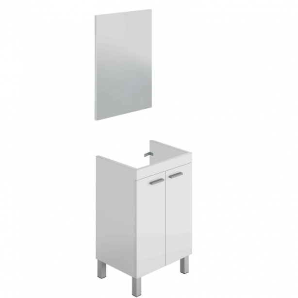 Mueble baño con lavabo 50x80x40