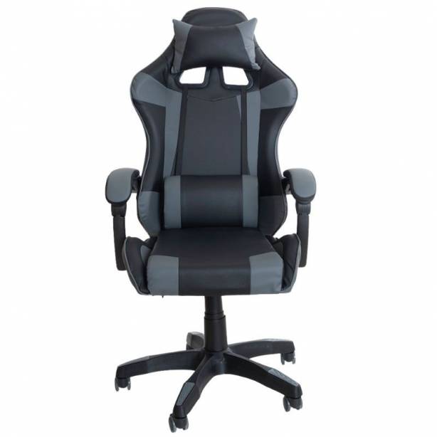 Silla Gamer Polipiel - Metal Gris 64x109x65