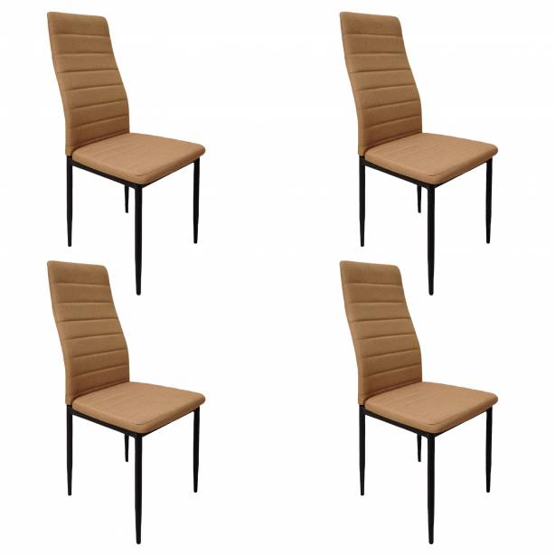 Silla de comedor Avat marron